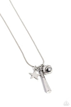 Load image into Gallery viewer, Hey Batter Batter Silver Necklace