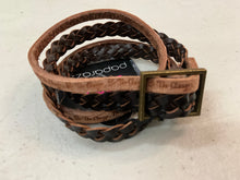 Load image into Gallery viewer, Change is Good Brown Buckle Triple Wrap