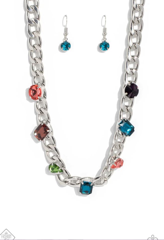 Audaciously Affixed Multi Necklace