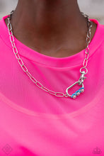 Load image into Gallery viewer, Don’t want to Miss a STRING Blue Necklace