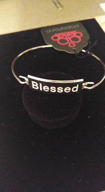 Blessed White Bangle