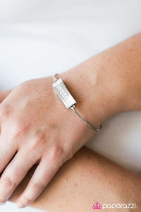 Blessed White Bangle
