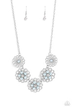 Load image into Gallery viewer, Mandala Mosaic Blue Necklace
