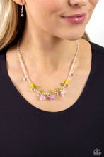 Load image into Gallery viewer, World GLASS Wonder Purple Necklace