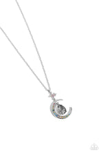 Load image into Gallery viewer, Talking To The Moon Silver Necklace