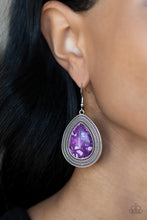 Load image into Gallery viewer, Terrazzo Tundra Purple Earrings