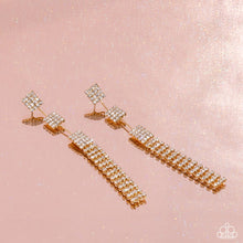 Load image into Gallery viewer, Fiercely Free Falling Gold Earrings