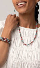 Load image into Gallery viewer, Southwestern Surprise Multi Coil Bracelet