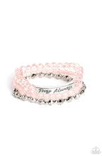 Load image into Gallery viewer, Pray Always Pink Bracelet