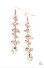 Load image into Gallery viewer, Wedding Day Dazzle Copper Earrings