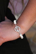 Load image into Gallery viewer, Can't Stop Loving You White Bracelet