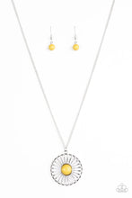 Load image into Gallery viewer, She WHEEL Be Loved Yellow Necklace