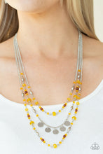 Load image into Gallery viewer, Step Out of My Aura Yellow Necklace