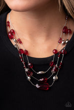Load image into Gallery viewer, Prismatic Pose Red Necklace