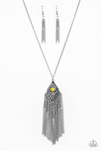 Load image into Gallery viewer, The Adventure Begins Yellow Necklace