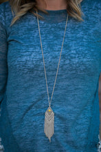 Load image into Gallery viewer, The Adventure Begins Yellow Necklace