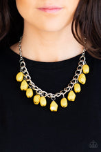 Load image into Gallery viewer, Take the COLOR Wheel Yellow Necklace
