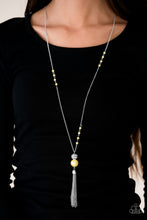 Load image into Gallery viewer, The Only Show in Town Yellow Necklace