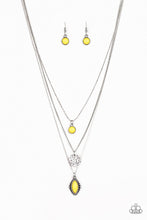 Load image into Gallery viewer, Tide Drifter Yellow Necklace
