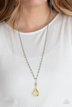 Load image into Gallery viewer, Titanic Splendor Yellow Necklace