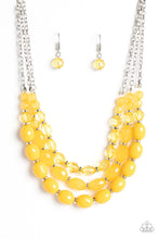 Load image into Gallery viewer, Tropical Hideaway Yellow Necklace
