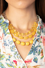 Load image into Gallery viewer, Tropical Hideaway Yellow Necklace