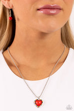 Load image into Gallery viewer, Romantic Ragtime Red Necklace