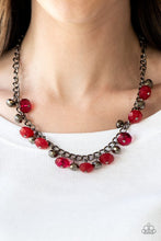 Load image into Gallery viewer, Runway Rebel Red Necklace