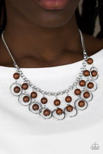 Load image into Gallery viewer, Really Recoco Brown Necklace