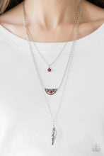 Load image into Gallery viewer, Sahara Sparrow Red Necklace