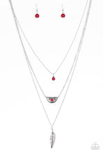 Load image into Gallery viewer, Sahara Sparrow Red Necklace