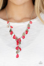 Load image into Gallery viewer, Sailboat Sunsets Red Necklace