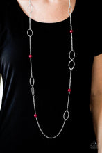 Load image into Gallery viewer, Sailing through Sicily Red Necklace