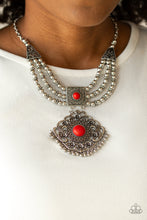 Load image into Gallery viewer, Santa Fe Solstice Red Necklace