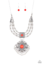 Load image into Gallery viewer, Santa Fe Solstice Red Necklace