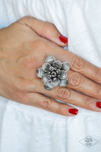 Load image into Gallery viewer, Petal Pusher Silver Ring