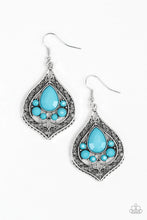 Load image into Gallery viewer, Malibu Mama Blue Earrings