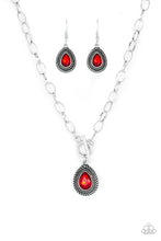 Load image into Gallery viewer, Sheen Queen Red Necklace