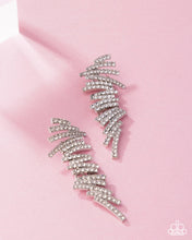 Load image into Gallery viewer, Scattered Surety White Earrings