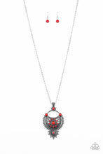 Load image into Gallery viewer, Solar Energy Red Necklace