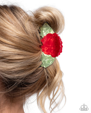 Blooming Baddie Red Hair Claw