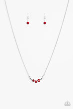 Load image into Gallery viewer, Sparkling Stargazer Red Necklace