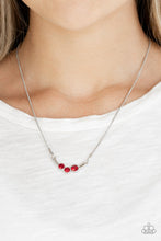 Load image into Gallery viewer, Sparkling Stargazer Red Necklace
