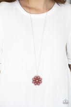 Load image into Gallery viewer, Spin Your Pinwheels Red Necklace