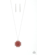 Load image into Gallery viewer, Spin Your Pinwheels Red Necklace