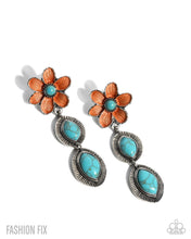 Load image into Gallery viewer, Lighthearted Landslide Blue Earrings