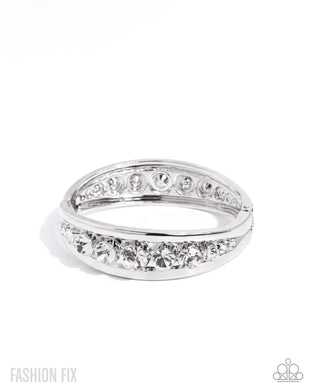 Chic Chronicle Hinged Bracelet