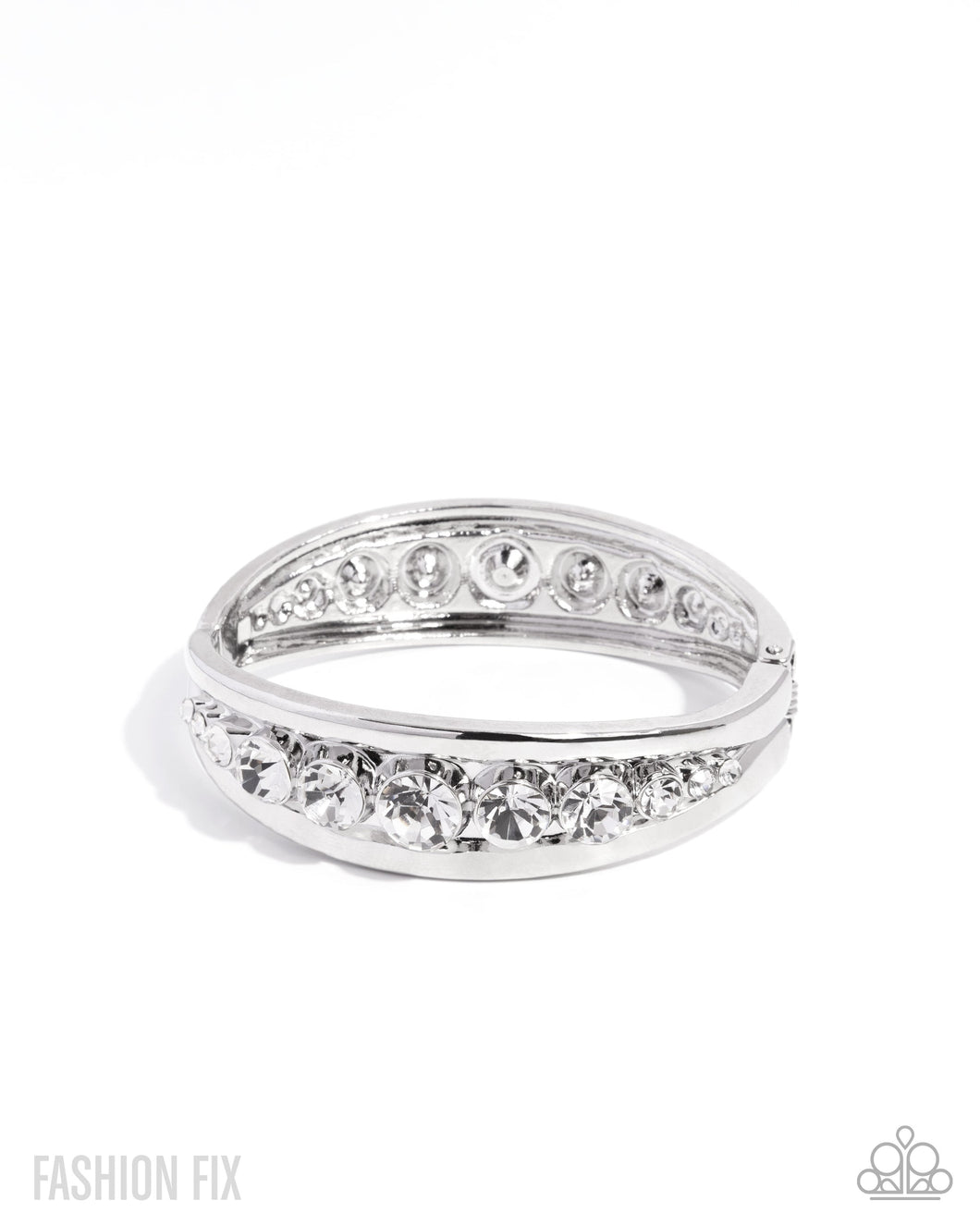 Chic Chronicle Hinged Bracelet