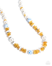 Load image into Gallery viewer, Porcelain Pizzazz Blue Necklace