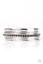 Load image into Gallery viewer, Gorgeous in Glitter Purple Bangles